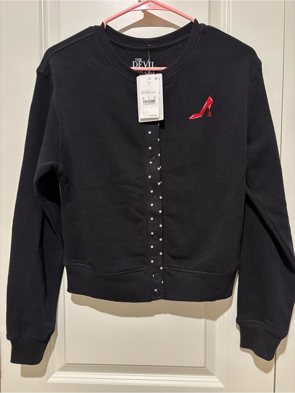 The Devil Wears Prada NWT Black Sweatshirt